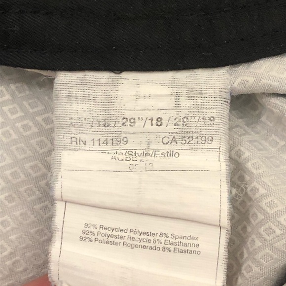 Quiksilver Surf Skate Black Neon Green White Swim Trunks Board Shorts Mens 29 - Picture 5 of 9